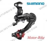 ВЕЛО ДЕРАЙЛЬОР ЗАДЕН SHIMANO ТOURNEY TZ SIS INDEX RD-TZ500 6/7S ЧЕРЕН - УХО-2